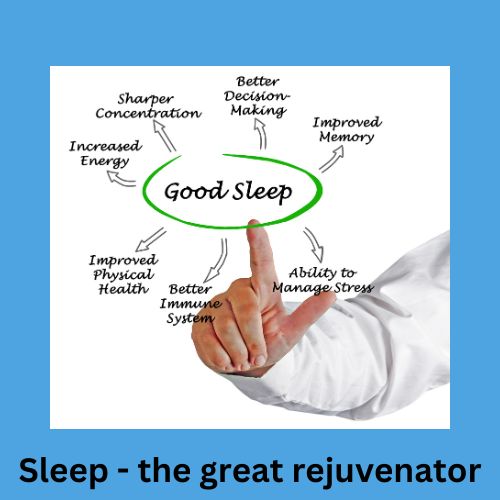 Sleep - the great rejuvenator